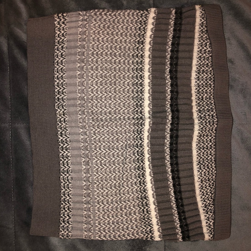 Knit tube top